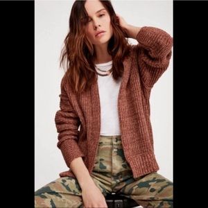 Free People High Hopes Knit Cardigan Size L
